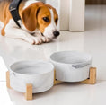 Load image into Gallery viewer, Marble Pet Bowl