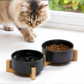 Load image into Gallery viewer, Black Pet Bowl