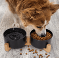 Load image into Gallery viewer, Black Pet Bowl