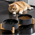 Load image into Gallery viewer, Black Pet Bowl