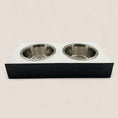 Load image into Gallery viewer, Pet Bowl – Plywood with Egger Coating: White | Black
