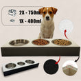 Load image into Gallery viewer, Pet Bowl – Plywood with Egger Coating: White | Black
