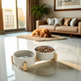 Load image into Gallery viewer, Grey Pet Bowl

